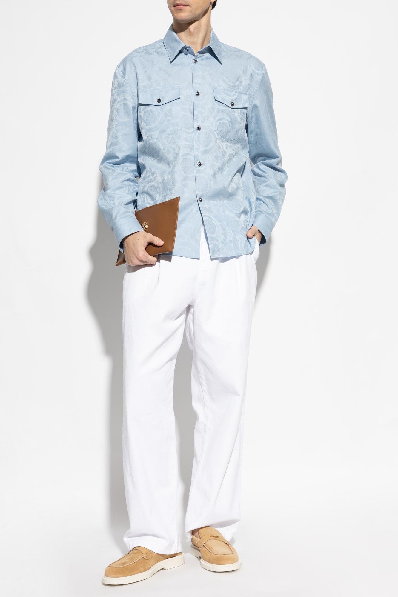 PABLO VINCICotton BB ombre shirt Lサイズ PABLO VINCICotton BB ombre shirt Lサイズ PABLO VINCI Cotton